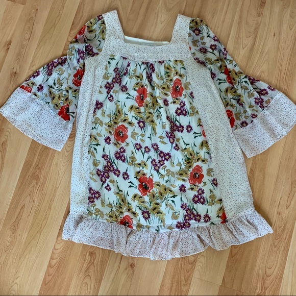 Boho Floral Chiffon Mini Jovovich Hawk for Target - Picture 3 of 8